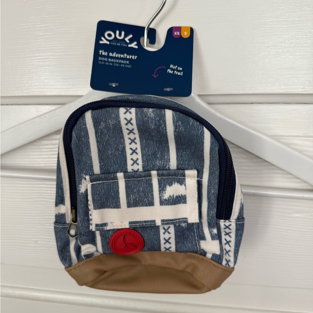 Youly The Adventurer Dog Backpack - Adjustable - Size XS-S